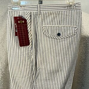 Russell Simmons Navy Strip Pants